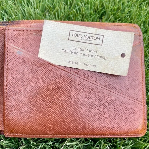 Men’s Louis Vuitton Monogram Wallet Date Code 1991 France Great Condition - Picture 14 of 14